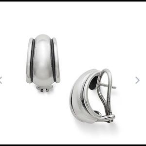 James Avery Sterling Silver Christina French Clip Earrings (for pierced ears)